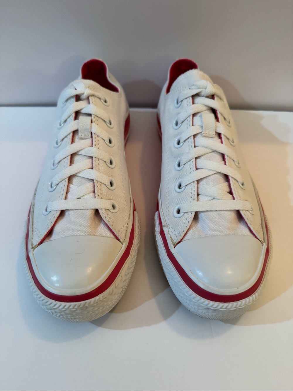 Converse Chuck Taylor All Star Double Tongue Low-Top Sneakers W8 M6 - Picture 2 of 11